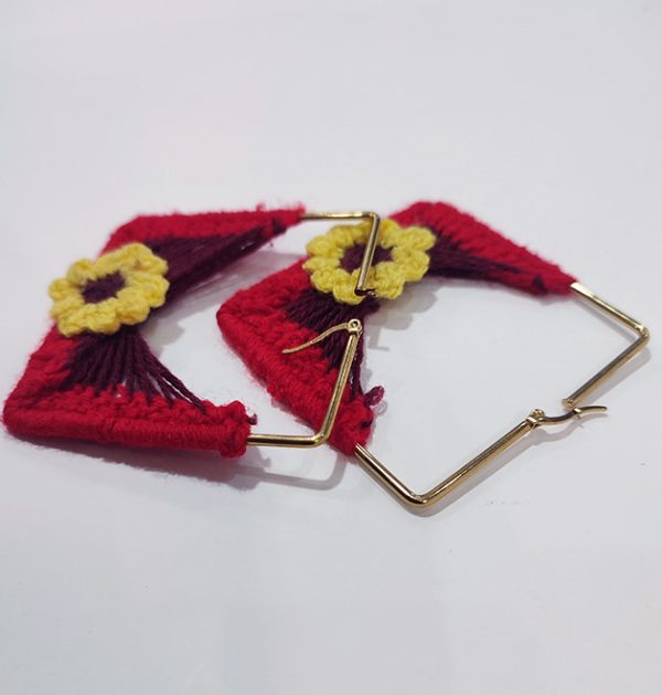 Flora Hoops Earrings