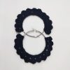 Lace Hoops Earrings