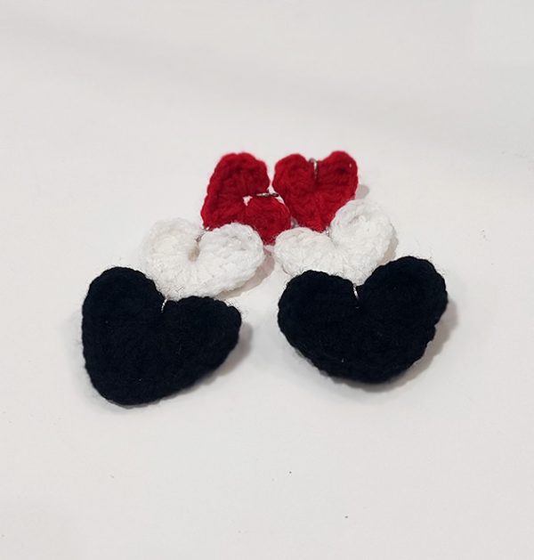 Twinheart 02 - Angle 2 TwinHeart Trio Earrings